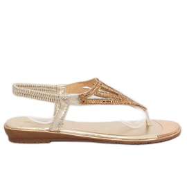 Tongs dorées M03 Gold