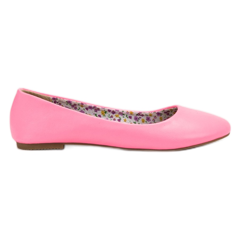 SHELOVET Ballerines décontractées rose