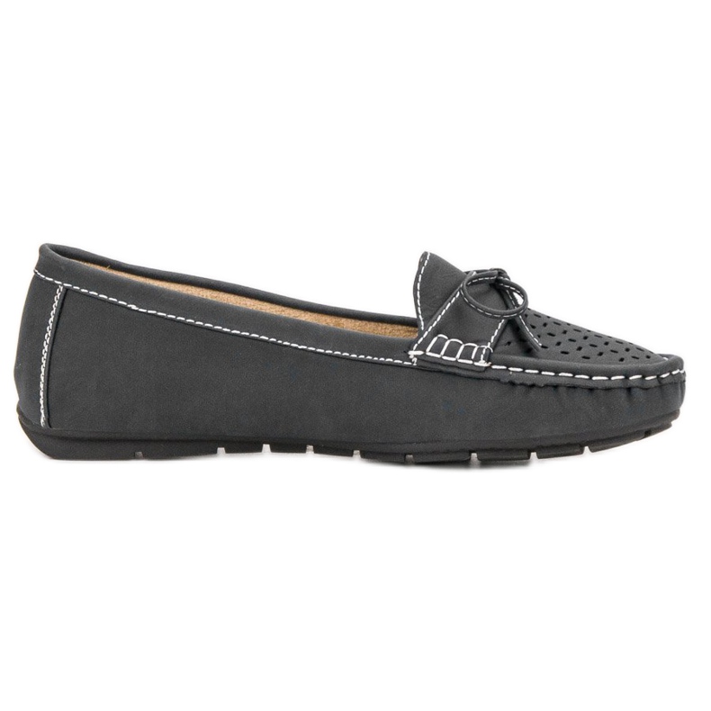 SHELOVET Mocassins décontractés gris
