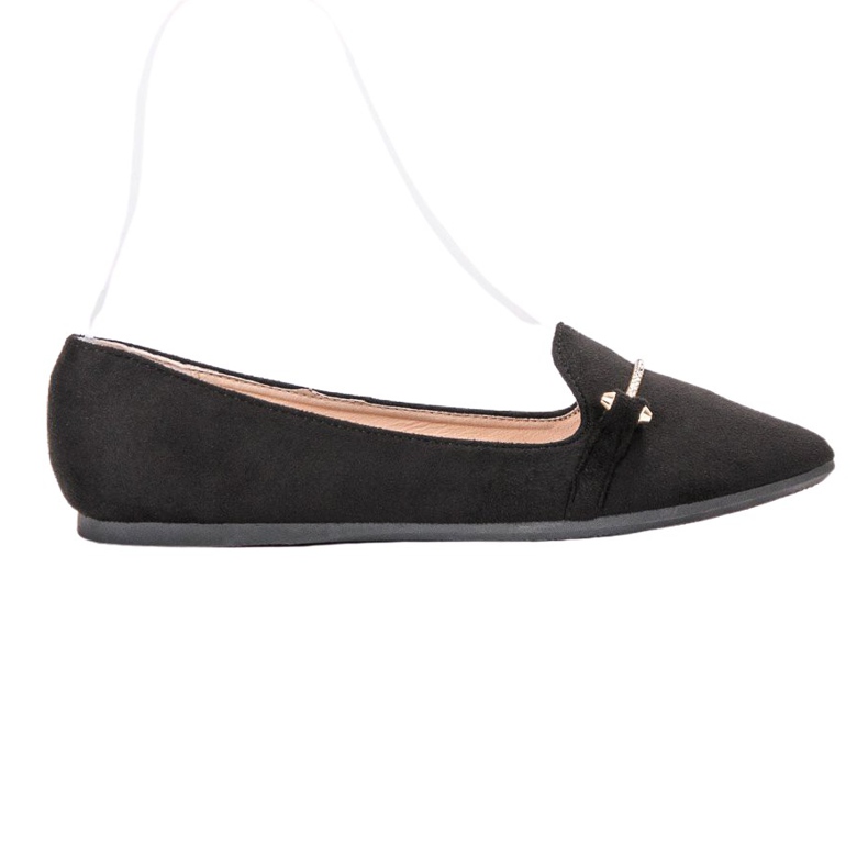 SHELOVET Ballerine En Spitz le noir SHELOVET Ballerine En Spitz le noir