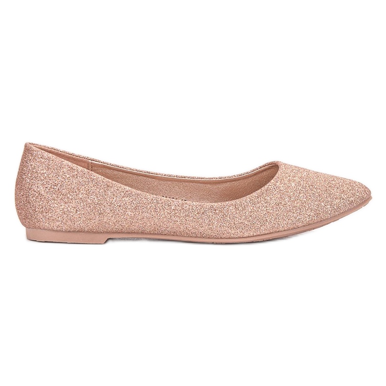 Ballerines pailletées VINCEZA jaune