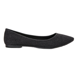 Ballerines pailletées VINCEZA noir