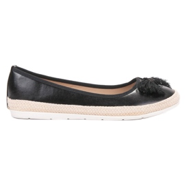 COLORFUL Ballerines noires à la mode