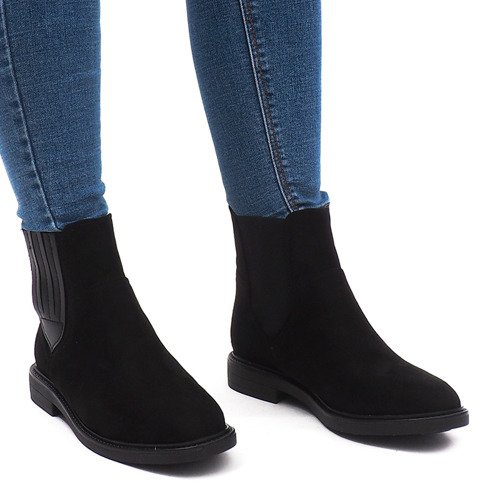 Bottes Chaudes J-8678 Noir le noir