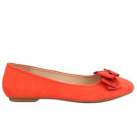 Ballerines orange pour femmes 3173 Orange Ballerines orange pour femmes 3173 Orange
