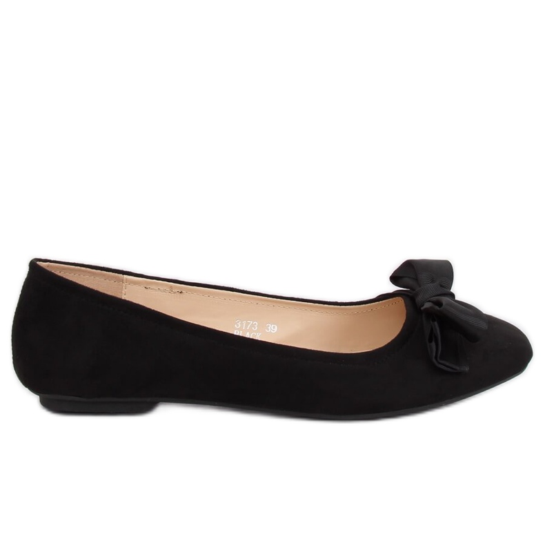 Ballerines femme noires 3173 Noir le noir