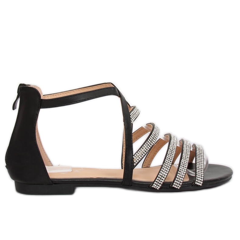 Sandales noires pour femmes LL6339 Noir le noir