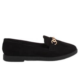 Mocassins femme noirs 1631-123 Noir