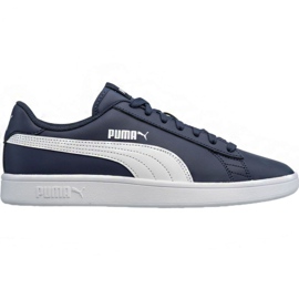 Chaussures Puma Smash v2 LM 365215 05 bleu marine Chaussures Puma Smash v2 LM 365215 05 bleu marine