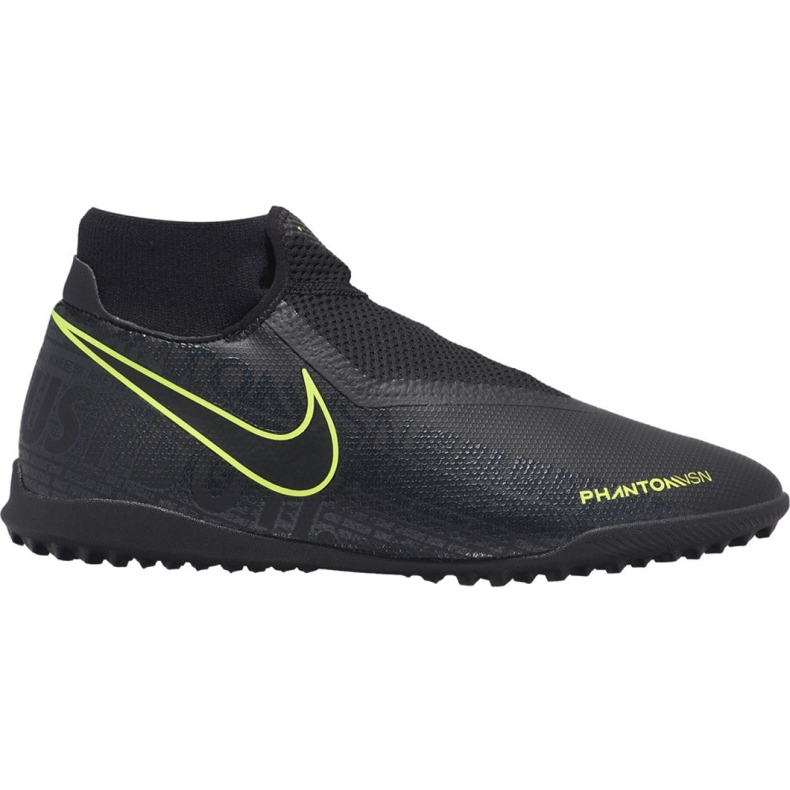 Nike Phantom Vsn Academy Df Tf M AO3269 007 chaussures de football noir le noir le noir Nike Phantom Vsn Academy Df Tf M AO3269 007 chaussures de football noir le noir le noir