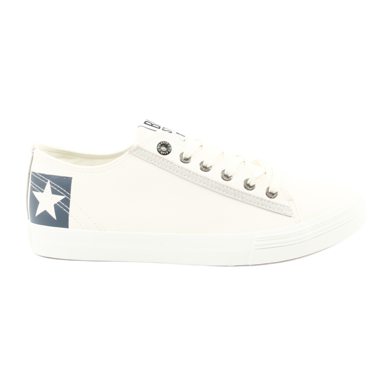 Big Star Białe Men's Half-Tropecs 174074 avec Eco-Dire blanche