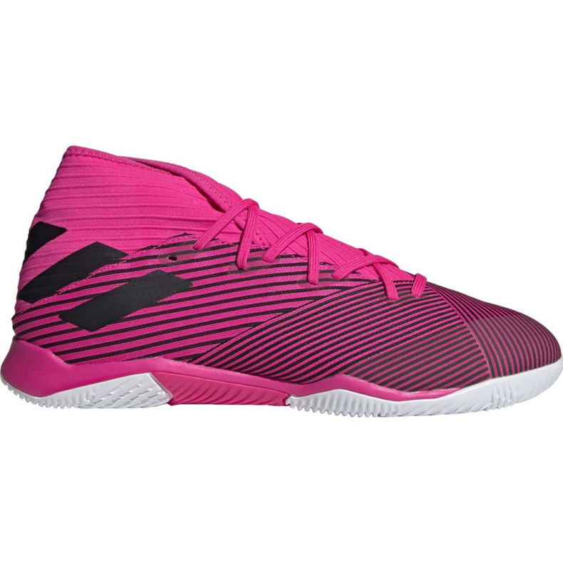 Chaussures de football adidas Nemeziz 19.3 En M F34411 rose gris le noir Chaussures de football adidas Nemeziz 19.3 En M F34411 rose gris le noir