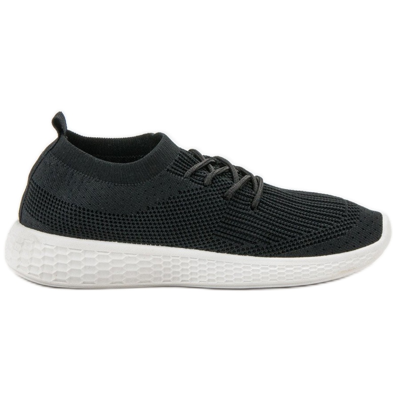 SHELOVET Chaussures de sport à enfiler le noir SHELOVET Chaussures de sport à enfiler le noir