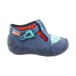 Chaussures enfant Befado 110P356 bleu marin bleu