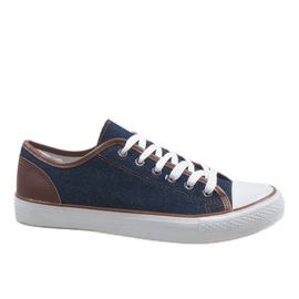 Baskets homme bleu marine DD50-40 Baskets homme bleu marine DD50-40