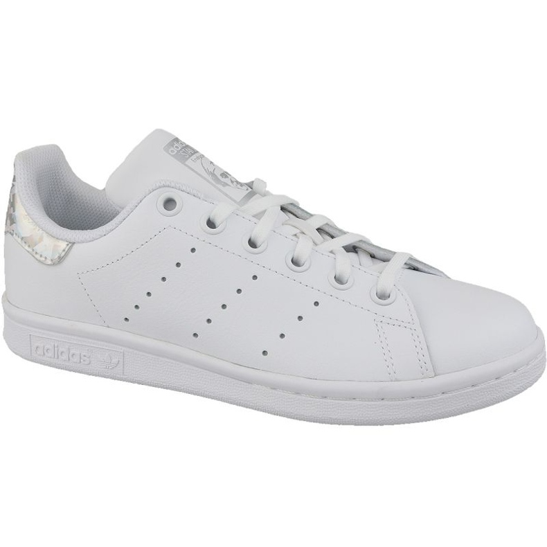 Chaussures Adidas Stan Smith Jr EE8483 blanche Chaussures Adidas Stan Smith Jr EE8483 blanche