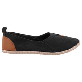 SHELOVET Slipons noirs