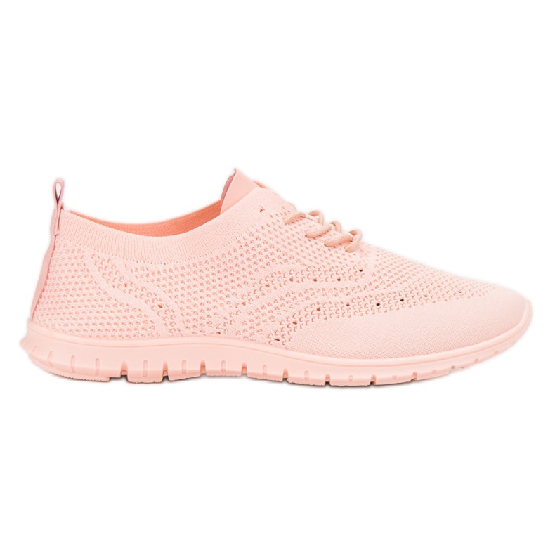 SHELOVET Chaussures de sport textiles rose