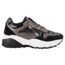 SHELOVET Baskets Moro noir