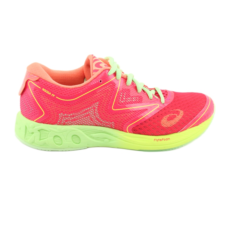 ASICS NOOSA FF T772N-2087 RED / NEON rouge