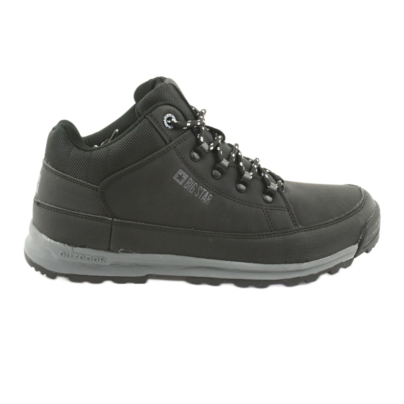 Trekking sportif noir Big Star 174465 le noir Trekking sportif noir Big Star 174465 le noir