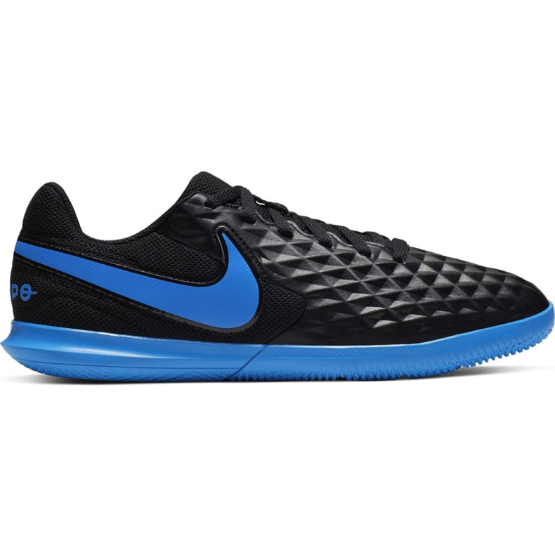 Chaussures de football Nike Tiempo Legend 8 Club Ic Jr AT5882 004 noir le noir le noir