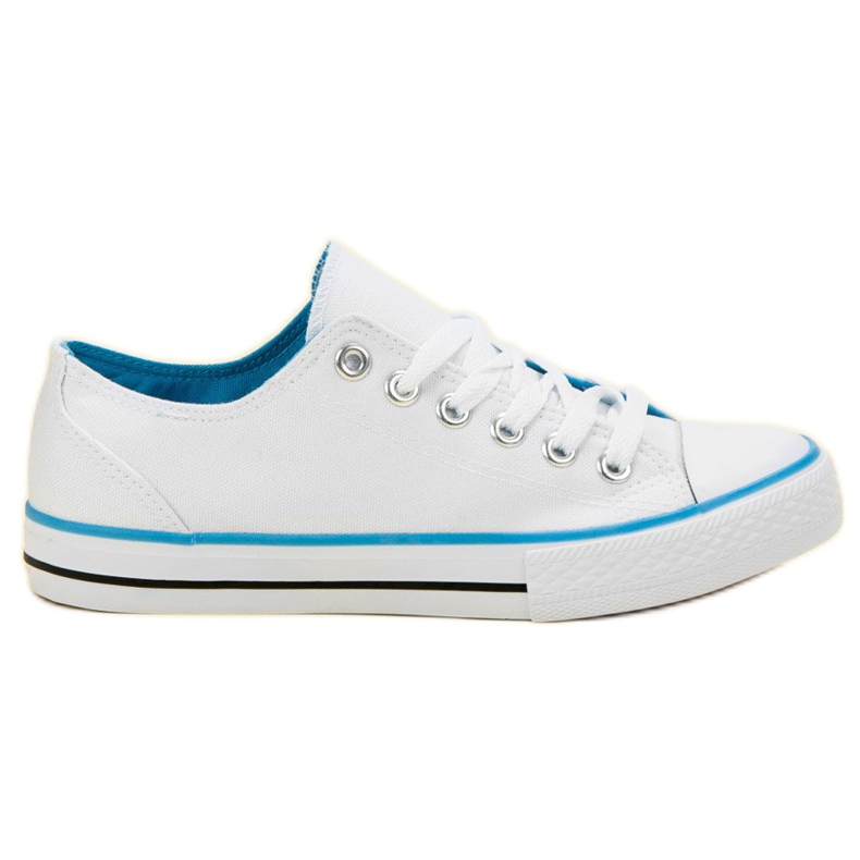 SHELOVET Baskets blanches classiques