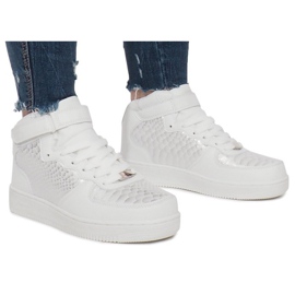 Baskets blanches High Force One multicolore