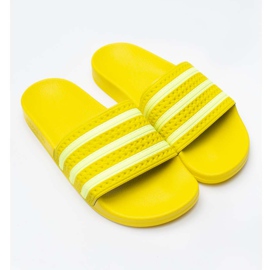 Adidas Adilette W 449 Jaune Semi Frozen Jaune Jaune Adidas Adilette W 449 Jaune Semi Frozen Jaune Jaune