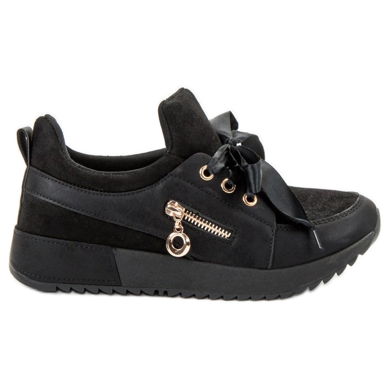 SHELOVET Chaussures de brocart le noir