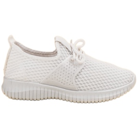 SHELOVET Chaussures de sport textiles blanc