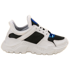 GUAPISSIMA Baskets à la mode blanche multicolore