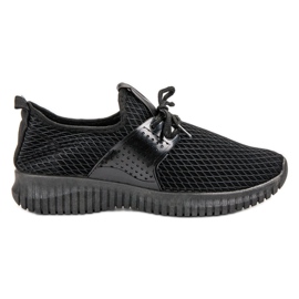 SHELOVET Chaussures de sport textiles noir