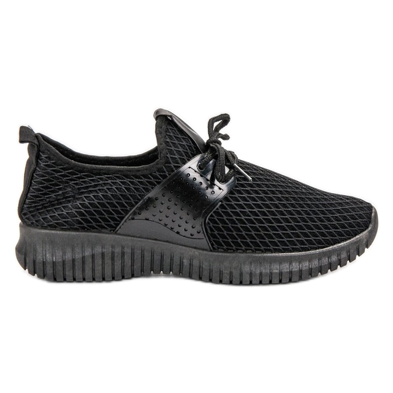 SHELOVET Chaussures de sport textiles le noir