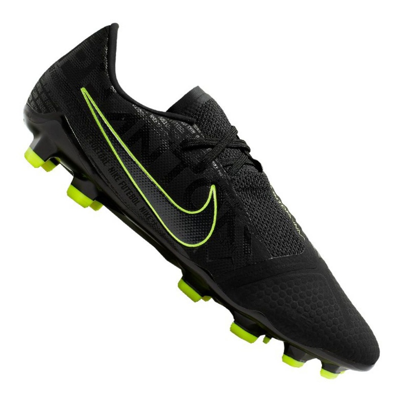 Chaussures de football Nike Phantom Vnm Pro Fg M AO8738-007 le noir le noir