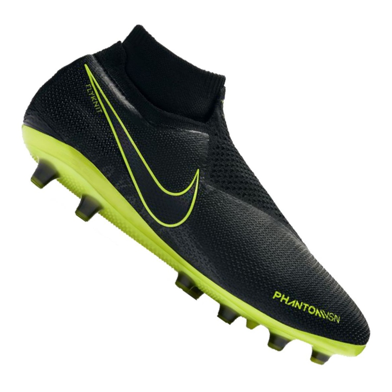 Chaussure de football Nike Phantom Vsn Elite Df AG-Pro M AO3261-007 le noir le noir Chaussure de football Nike Phantom Vsn Elite Df AG-Pro M AO3261-007 le noir le noir
