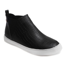 Baskets Compensées Hautes Creepers 5773 Noir le noir