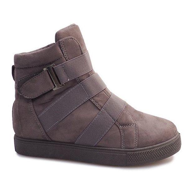 Baskets Avec Elastiques XY-297 Gris