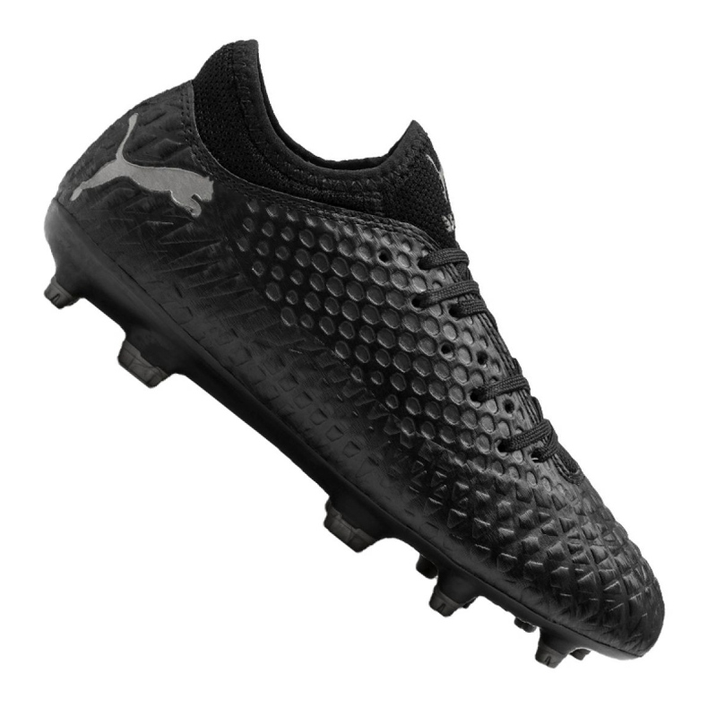 Chaussures de foot Puma Future 4.4 Fg / Ag Jr 105696-02 le noir le noir