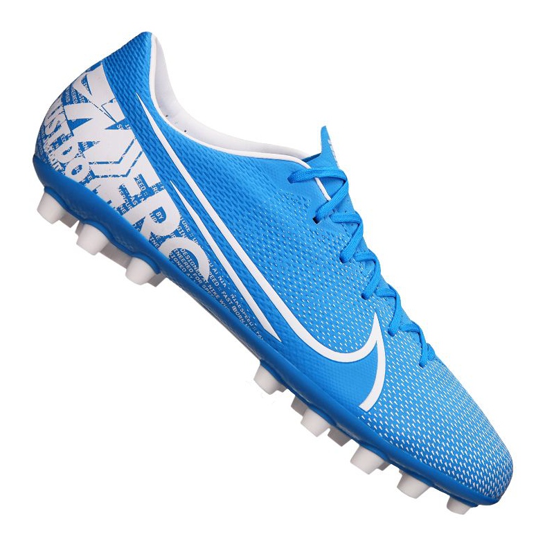 Chaussures de football Nike Vapor 13 Academy Ag M BQ5518-414 bleu bleu