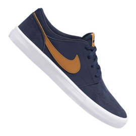 Chaussure Nike Sb Solarsoft Portmore Ii M 880266-402 bleu marin Chaussure Nike Sb Solarsoft Portmore Ii M 880266-402 bleu marin