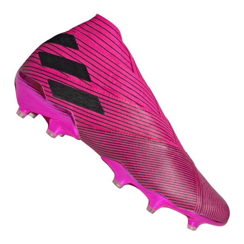 Chaussures de foot Adidas Nemeziz 19+ Fg M F34403 rose rose