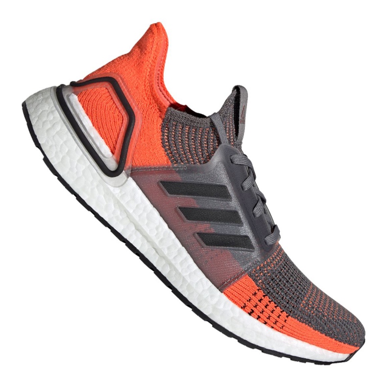 Chaussures de course adidas UltraBoost 19 m M G27517 orange gris