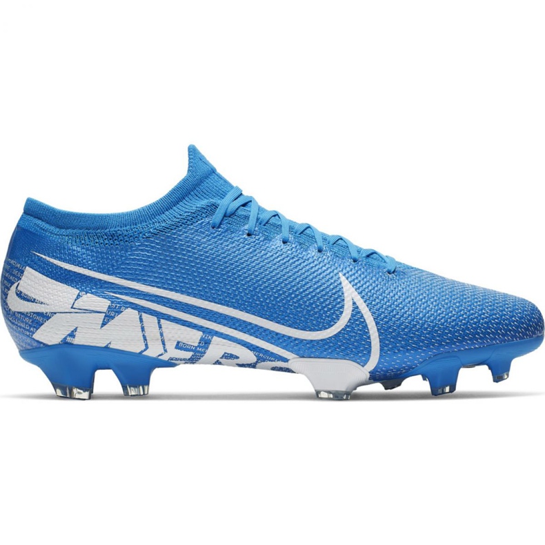 Nike Mercurial Vapor 13 Pro Fg M AT7901 414 chaussures de football bleu