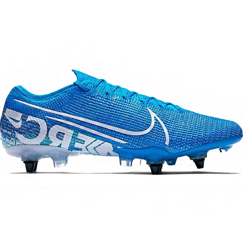 Nike Mercurial Vapor 13 Elite SG-Pro Ac M AT7899 414 chaussures de football bleu