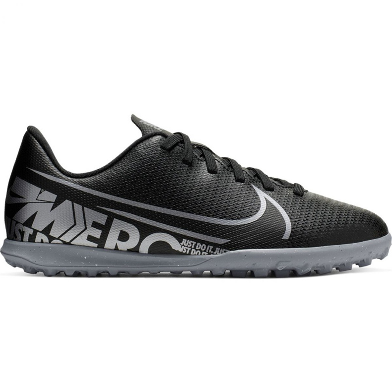 Nike Mercurial Vapor 13 Club Tf Jr AT8177 001 chaussures de football noir le noir le noir