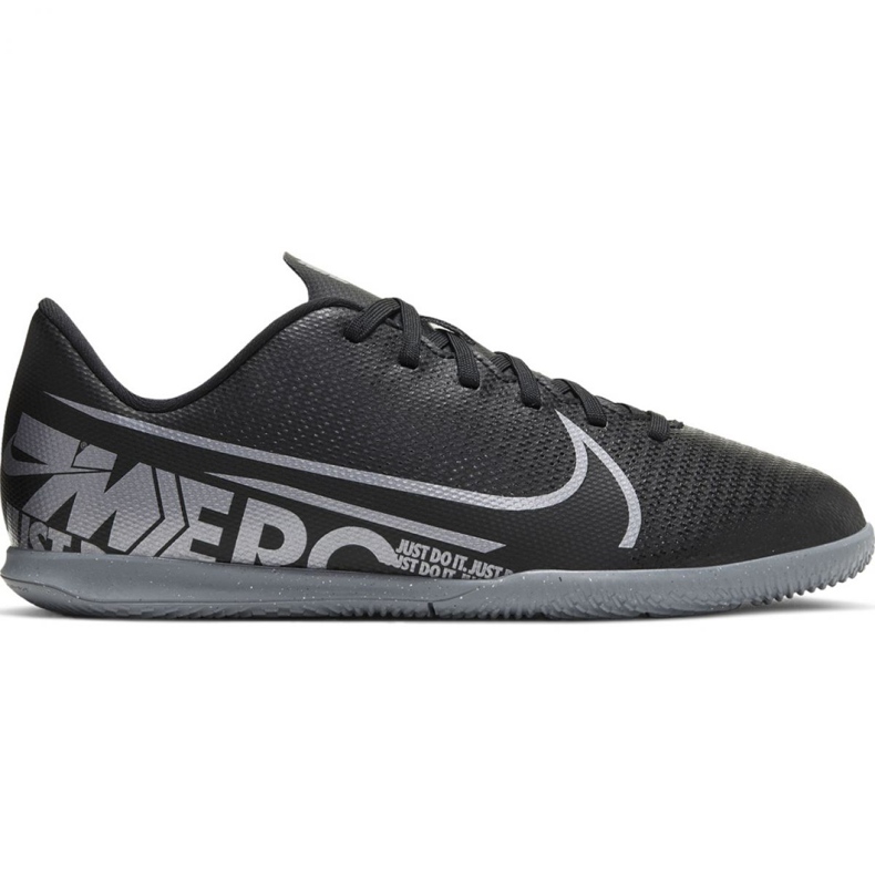 Nike Mercurial Vapor 13 Club Ic Jr AT8169 001 chaussures de football noir le noir le noir