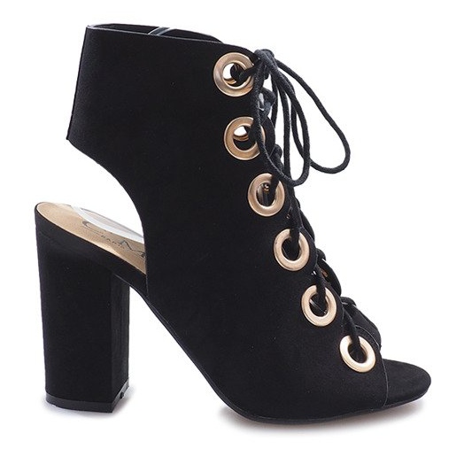 Bottines Sylviane noires le noir