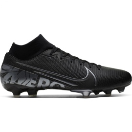 Chaussure de football Nike Mercurial Superfly 7 Academy FG / MG M AT7946-001 noir noir