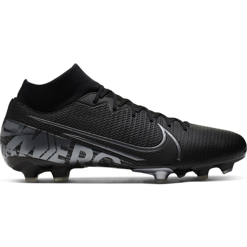 Chaussure de football Nike Mercurial Superfly 7 Academy FG / MG M AT7946-001 le noir le noir